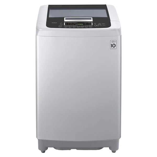 LG Washing Machine Top Load Fully Automatic Washer Silver 9Kg, Smart Inverter, Smart Motion, TurboDrum, Pre-auto wash - T1369NEHTF LG Washing Machine Top Load Fully Automatic Washer Silver 9Kg, Smart Inverter, Smart Motion, TurboDrum, Pre-auto wash - T1369NEHTF