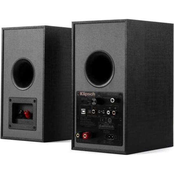 Klipsch R-41PM 2-Way Powered Bluetooth Bookshelf Speakers (Pair)