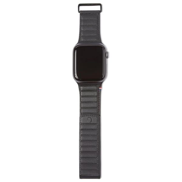 Decoded 38-40mm Leather Magnetic Traction Strap For Apple Watch Black Decoded 38-40mm Leather Magnetic Traction Strap For Apple Watch Black