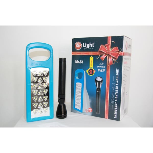 Mr. Light MR645V6 Emergency Lantern + MR640 Emergency Lantern
