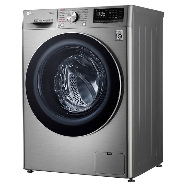 LG Front Load Washer 9 kg F4V5VYP2T, Bigger Capacity, AI DD, Steam, ThinQ LG Front Load Washer 9 kg F4V5VYP2T, Bigger Capacity, AI DD, Steam, ThinQ