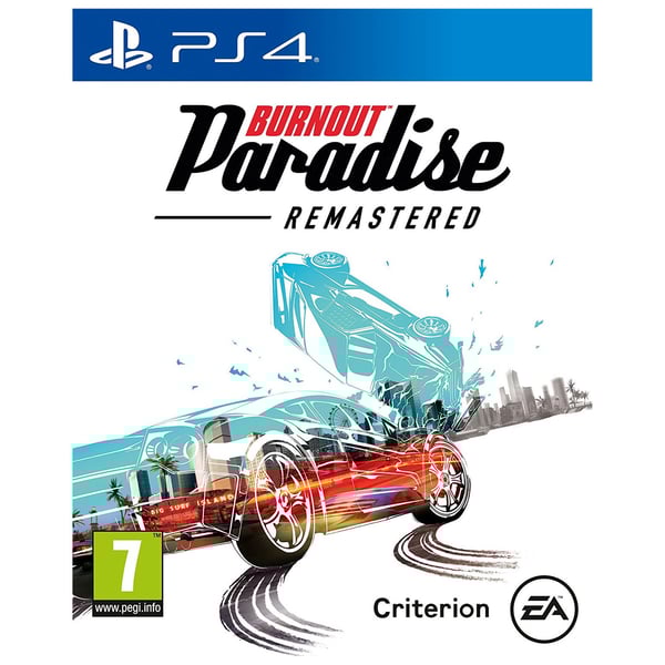 PS4 Burnout Paradise Remastered Game PS4 Burnout Paradise Remastered Game