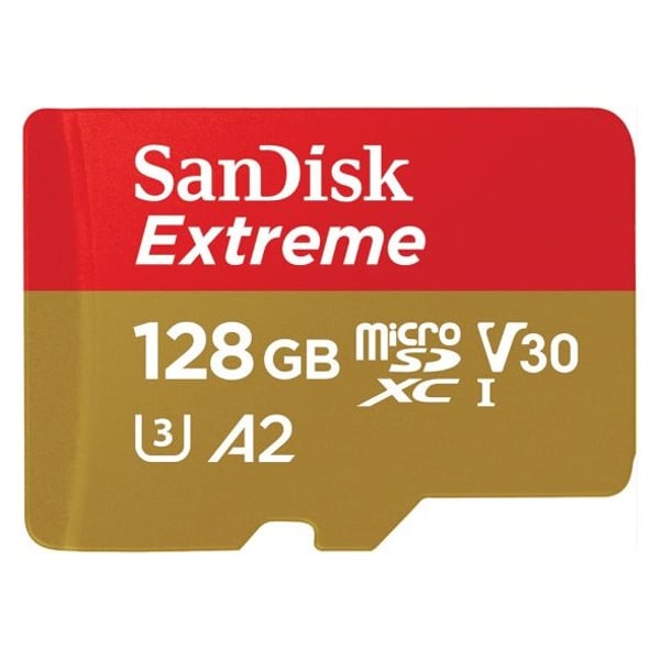 Sandisk Extreme UHS-I microSDXC Memory Card 128GB Sandisk Extreme UHS-I microSDXC Memory Card 128GB