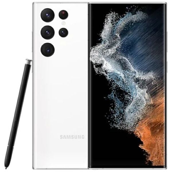 Samsung Galaxy S22 Ultra 5G 256GB Phantom White Smartphone Samsung Galaxy S22 Ultra 5G 256GB Phantom White Smartphone