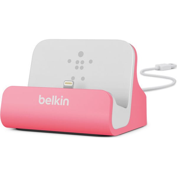 Belkin Sync/Charge Dock Pink For iPod Touch 5G/iPhone 5 - F8J045BT