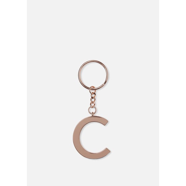 TYPO Alphabet Keyring Rose Gold C 14254502 price in Bahrain, Buy