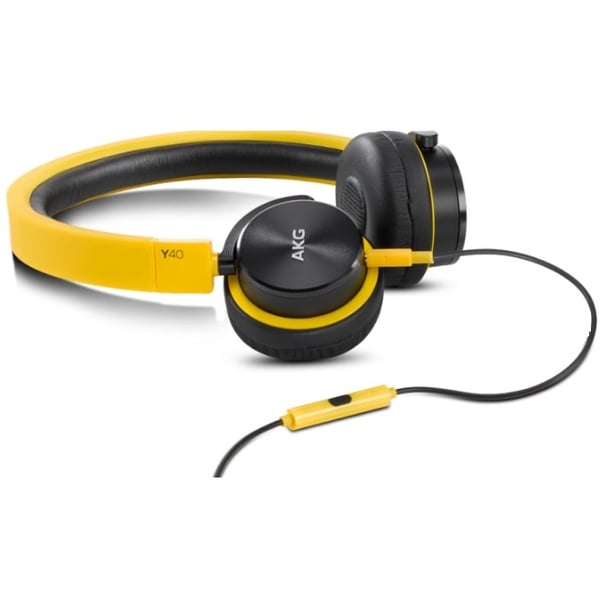 AKG Y40 On Ear Headphone Yellow