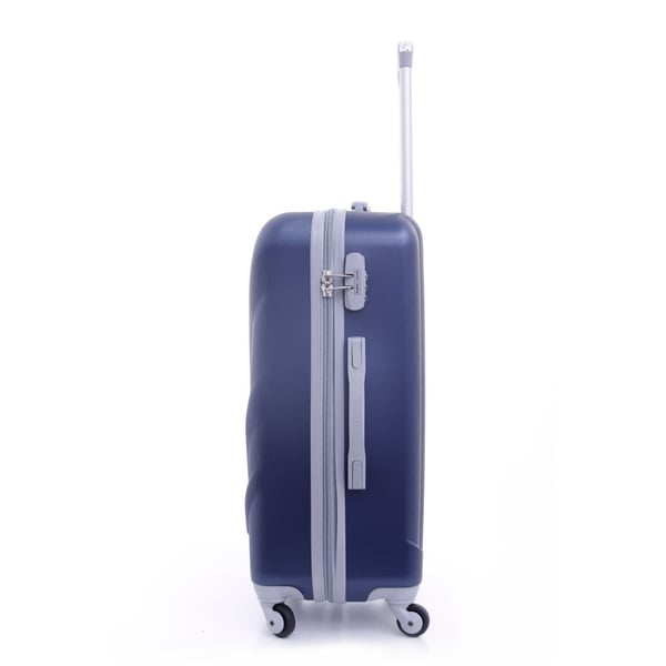 Para John ABS Luggage Travel Trolley With 4 Wheels 3pcs Set Dark Blue Para John ABS Luggage Travel Trolley With 4 Wheels 3pcs Set Dark Blue