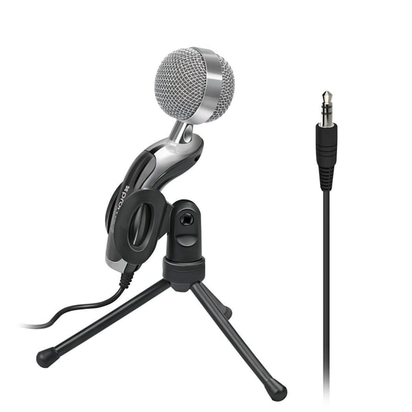 Buy Promate Desktop Microphone, 3.5mm Professional Condenser Sound