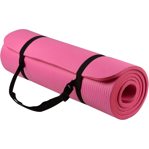 Buy ULTIMAX 15MM Thick Yoga Mat Non-slip Durable Exercise Fitness Gym Mat  Pad Exercise Fitness Physio Gym Mats Non Slip- Pink Online in UAE