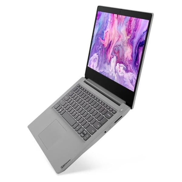 Lenovo IdeaPad 3 14IML05 Laptop - Core i5 1.6GHz 8GB 256GB 2GB Win10 14inch FHD Platinum Grey Arabic/English Keyboard