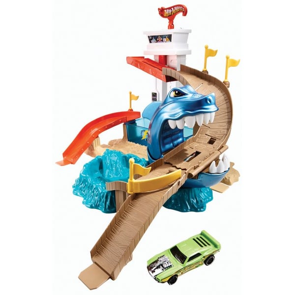 Hot Wheels City Colour Shifters Sharkport Showdown Playset BGK04
