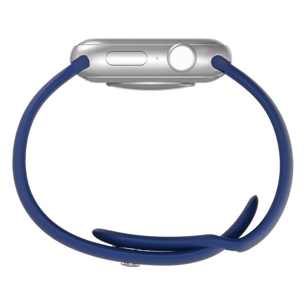 BeHello Premium Silicone Strap 42/44mm For Apple Watch Blue BeHello Premium Silicone Strap 42/44mm For Apple Watch Blue