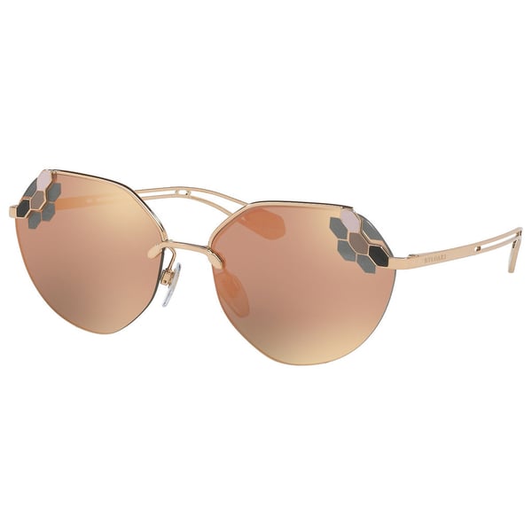 Bvlgari Gold Metal Women BV6099-20144Z-57 Sunglasses