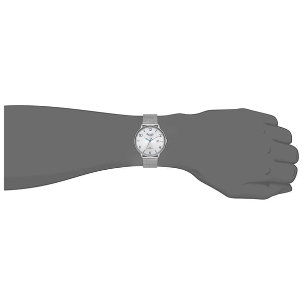 Omax Dome Series Silver Mesh Analog Watch For Men DCD003P66B Omax Dome Series Silver Mesh Analog Watch For Men DCD003P66B