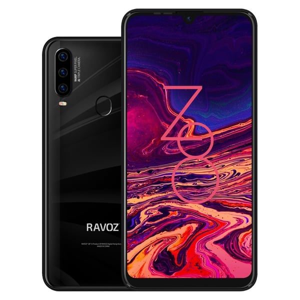 ravoz z8 128gb black dual sim smartphone