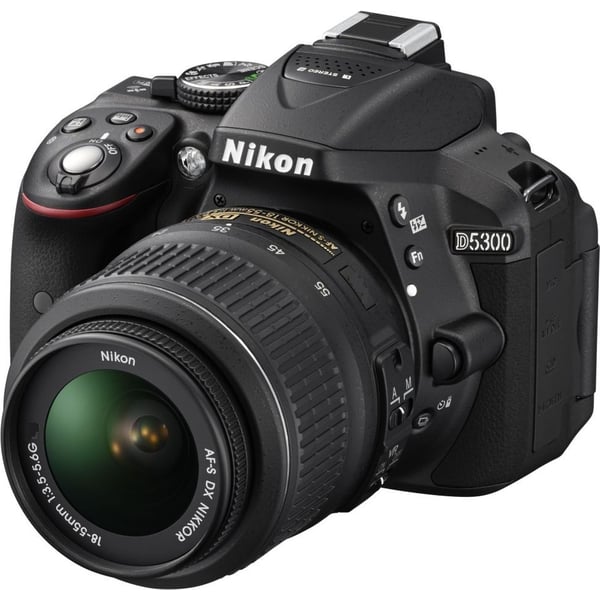 Nikon D5300 DSLR Camera Body + 18-55mm DX Lens