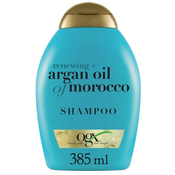 OGX Shampoo Renewing + Argan Oil Of Morocco 385ml - Pack of 2 Pieces (Bundle Offer) OGX Shampoo Renewing + Argan Oil Of Morocco 385ml - Pack of 2 Pieces (Bundle Offer)