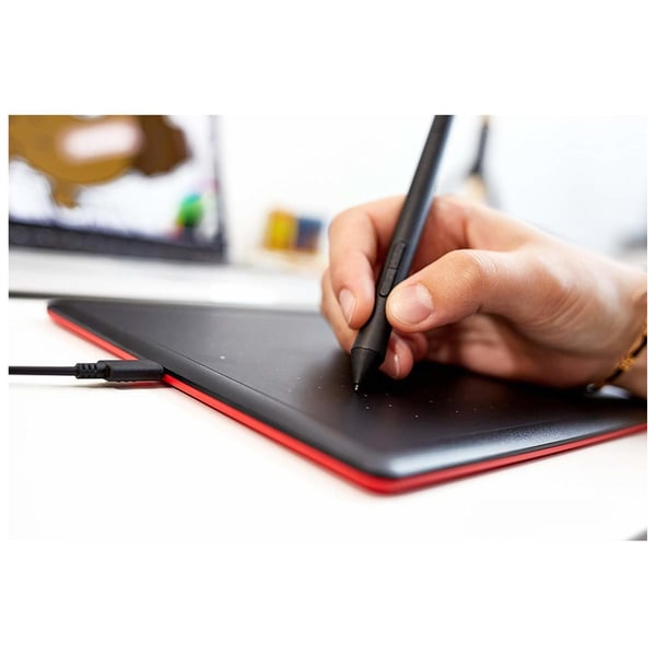 Buy CTL672N Digital Graphic Drawing Tablet Pad Medium Black/Red