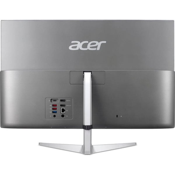 Acer Aspire AIO C24-1651 DQ.BG9EM.009 Desktop - Core i5 2.40GHz 8GB 512GB 2GB Win11Home 23.8inch FHD Silver/Black English/Arabic Keyboard