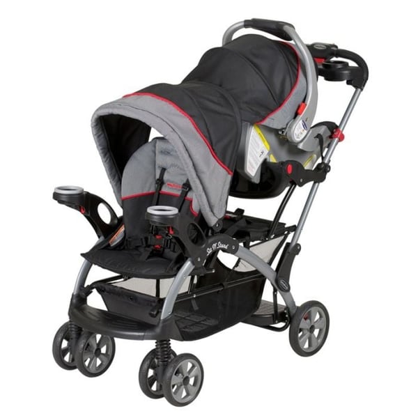 Baby Trend California Twin Stroller Sit N Stand 15 Riding Position With No Back Seat Baby Trend California Twin Stroller Sit N Stand 15 Riding Position With No Back Seat