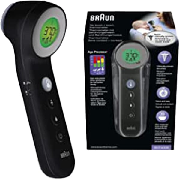 Braun 3-in-1 No Touch+ Thermometer BNT400B Braun 3-in-1 No Touch+ Thermometer BNT400B