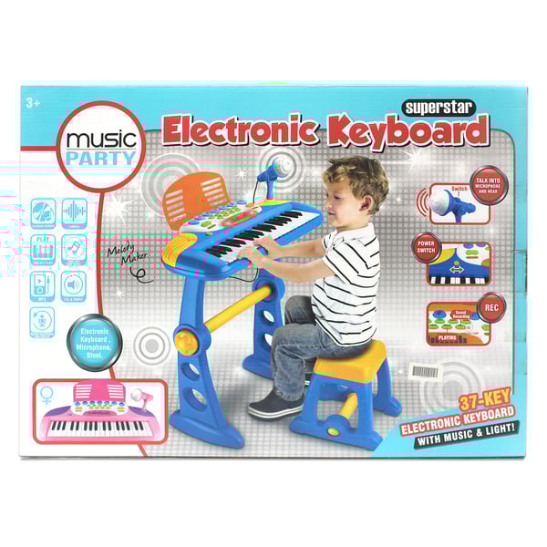 Just For Fun 37 key electronic keyboard with music and lights Just For Fun 37 key electronic keyboard with music and lights