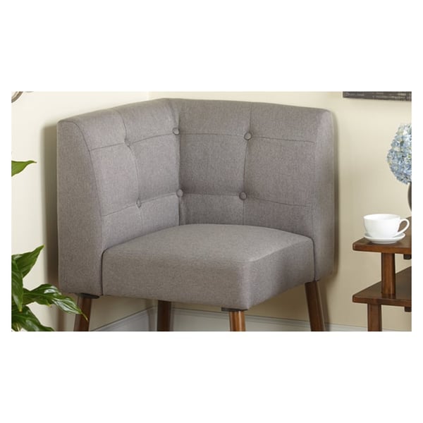 Gray clearance corner chair