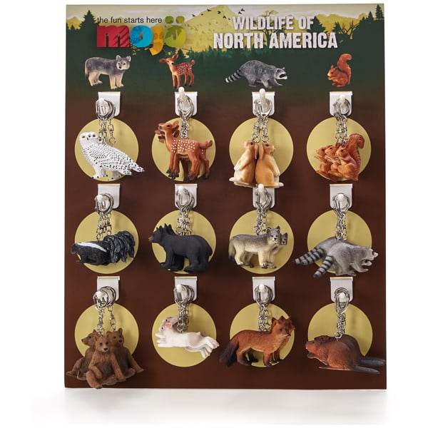 Mojo Animal Planet North American Woodland Keychain*