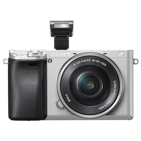 Sony Alpha a6400 Mirrorless Digital Camera ILCE-6400 Silver With E 16-50mm f/3.5-5.6 OSS Lens Sony Alpha a6400 Mirrorless Digital Camera ILCE-6400 Silver With E 16-50mm f/3.5-5.6 OSS Lens
