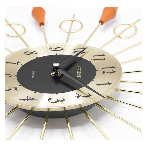 Orient Spider Clock Wooden With G Wall Clock Orient Spider Clock Wooden With G Wall Clock
