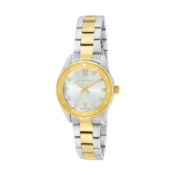 GIORDANO Women's Analog Silver Dial Watch - 2931-44 GIORDANO Women's Analog Silver Dial Watch - 2931-44