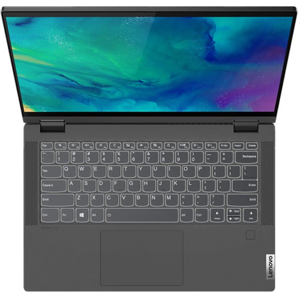 Lenovo IdeaPad Flex 5 14ITL05 2-in-1 Convertible Laptop - Core i7 2.8GHz 16GB 512GB 2GB Win11 14inch FHD Grey English/Arabic Keyboard
