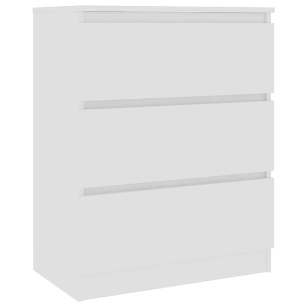 Vidaxl Sideboard White 60x35x76 Cm Engineered Wood