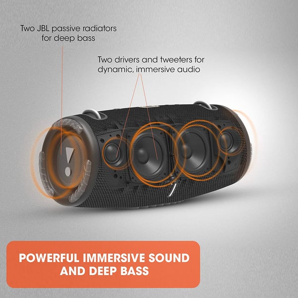 Jbl Xtreme3 Portable Speaker Black-tt Jbl Xtreme3 Portable Speaker Black-tt