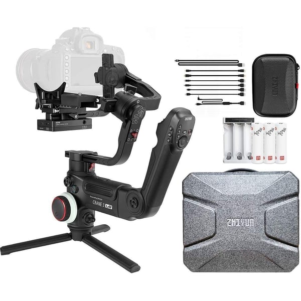 Zhi Yun Crane 3 Lab, 3-axis Handheld Gimbal Dslr Camera Stabilizer - Black, Crane3 Zhi Yun Crane 3 Lab, 3-axis Handheld Gimbal Dslr Camera Stabilizer - Black, Crane3