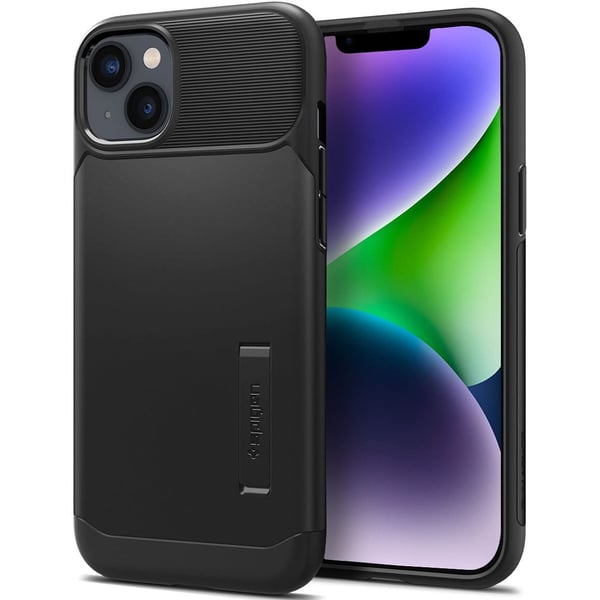 Spigen Slim Armor designed for iPhone 14 Plus case cover (2022) - Black Spigen Slim Armor designed for iPhone 14 Plus case cover (2022) - Black