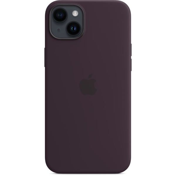 Apple iPhone 14 Plus Silicone Case Elderberry with MagSafe