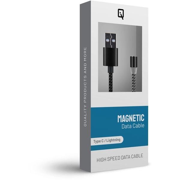 IQ Magnetic Type C To Micro USB Cable 1M Assorted