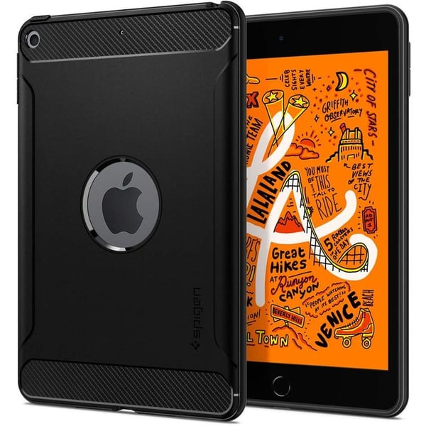 Spigen Rugged Armor Cover Black Apple iPad Mini 5