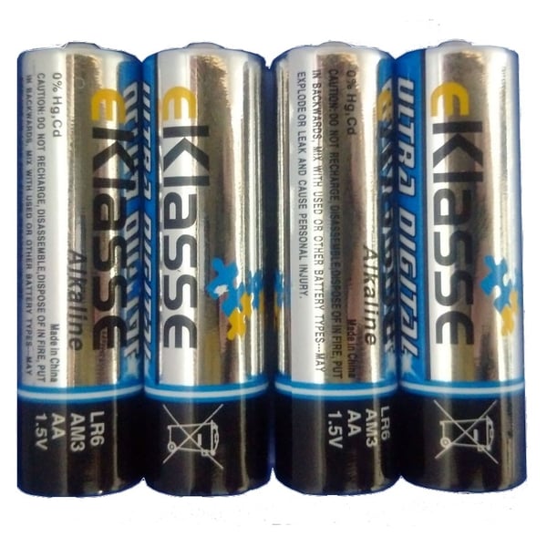 Eklasse EKALAA4P01 AA/LR6 Ultra Digital Alkaline Battery 4PCS