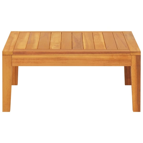 vidaXL Garden Table 64x64x29 cm Solid Acacia Wood