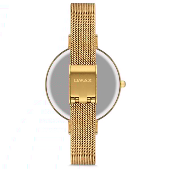 Omax Glamour Series Gold Mesh Analog Watch For Women GMA01G61Y Omax Glamour Series Gold Mesh Analog Watch For Women GMA01G61Y