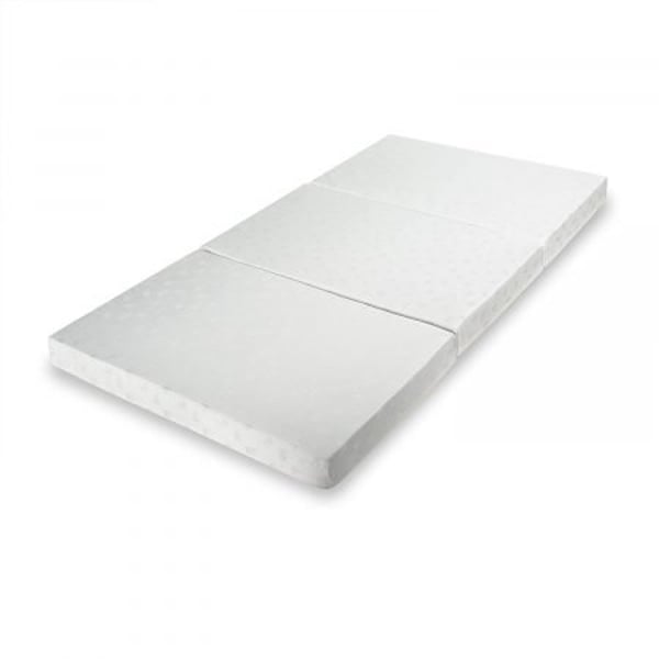 3 piece Medicated Quilted Folding Mattress 180x90x9cm Small
