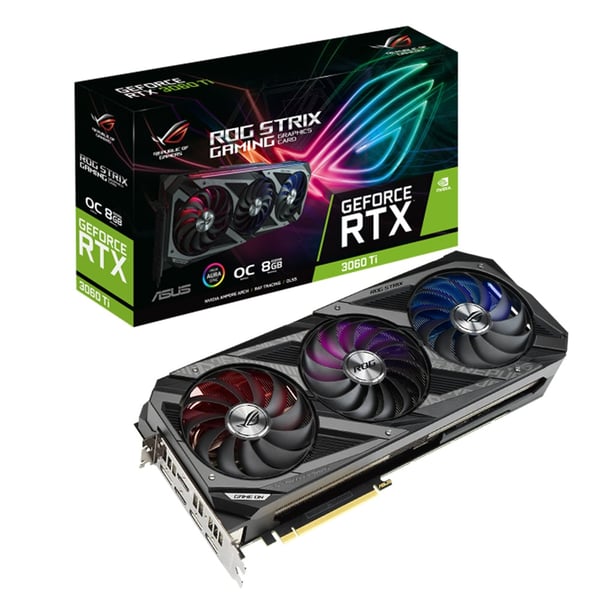 Asus Rog Strix Nvidia Geforce Rtx 3060 Oc Edition Gaming Graphics Card