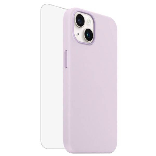Max & Max Silicone Magsafe Case Purple With Screen Protector iPhone 14 Max & Max Silicone Magsafe Case Purple With Screen Protector iPhone 14