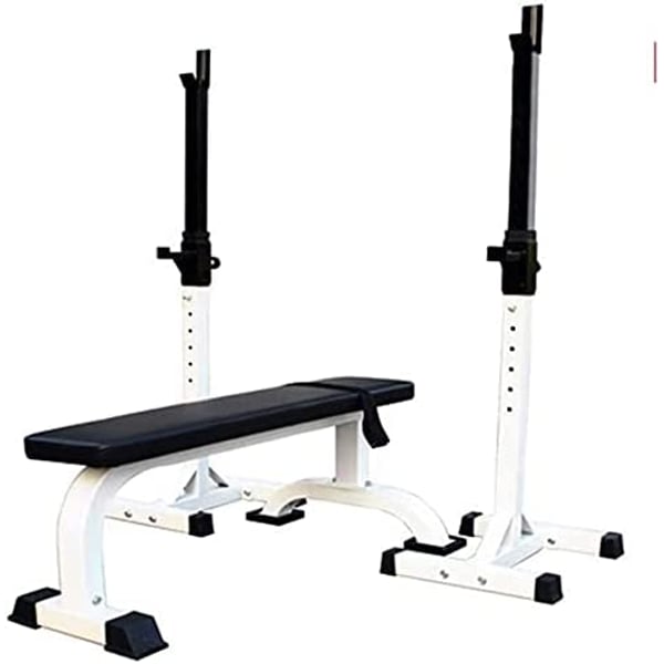 ULTIMAX Adjustable Squat Rack Stand Max Load 441 Lbs Free Bench Press Portable Dumbbell Rack - Barbell Rack Multi-Function Weight Lifting Home Gym