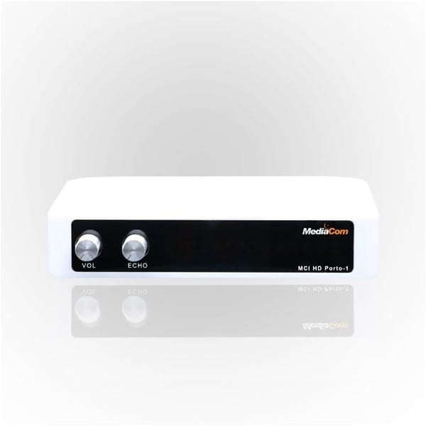 Mediacom HD PORTO Karoke System with One Corded Microphone