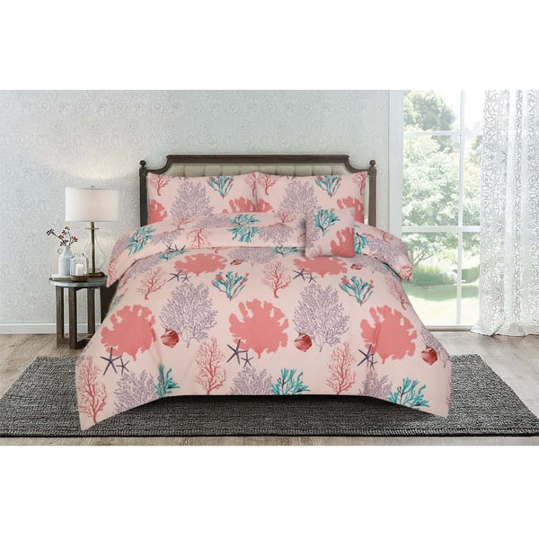 Kassino Bed Sheet Twin 3pcs Set Batre Peach Kassino Bed Sheet Twin 3pcs Set Batre Peach