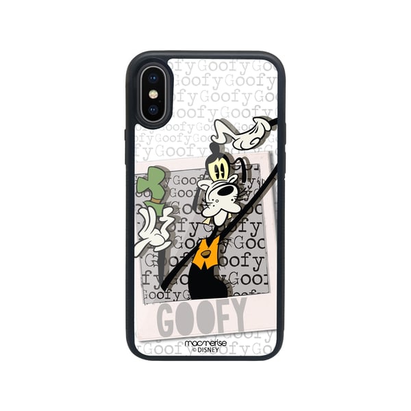 Hello Mr Goofy - Glass Case for iPhone XS